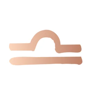 Libra in Rose Gold