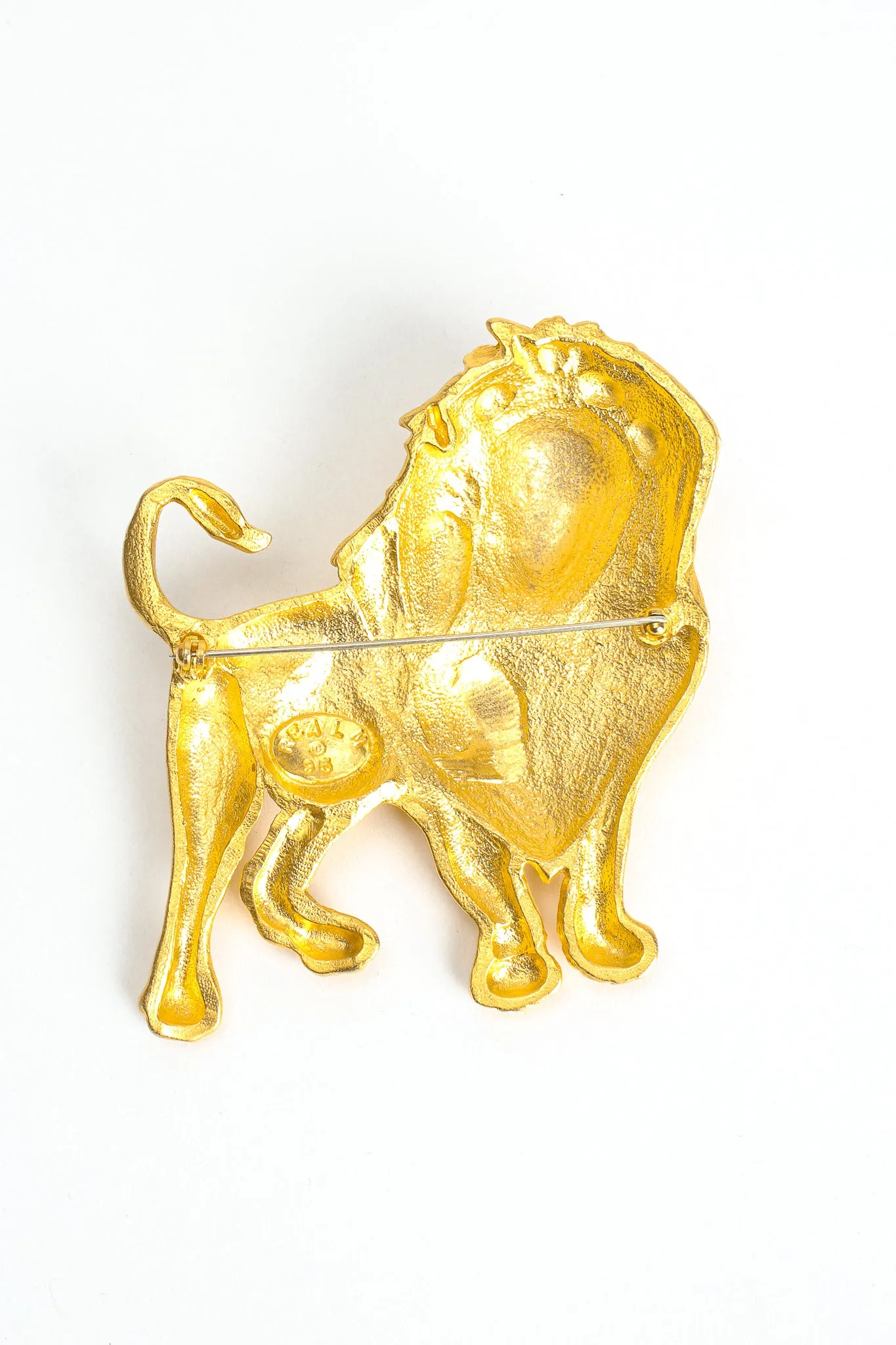 Majestic Lion Brooch