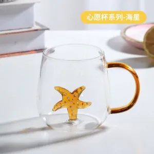 Marine life Shaped Glass - various motives
