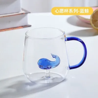 Marine life Shaped Glass - various motives