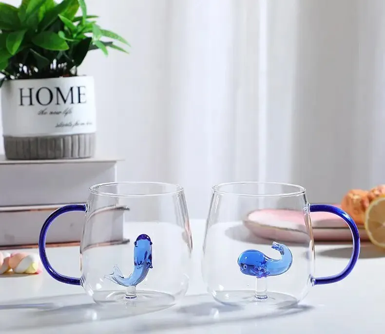Marine life Shaped Glass - various motives