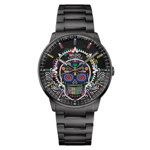 MIDO Commander Círculo de Luz 2024 Limited Edition Black PVD Automatic Watch M021.626.33.051.01