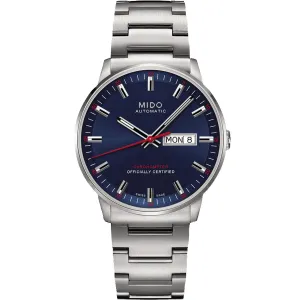 Mido watch commander chronometer consc 40mm Automatic blue steel m021.431.11.041.00