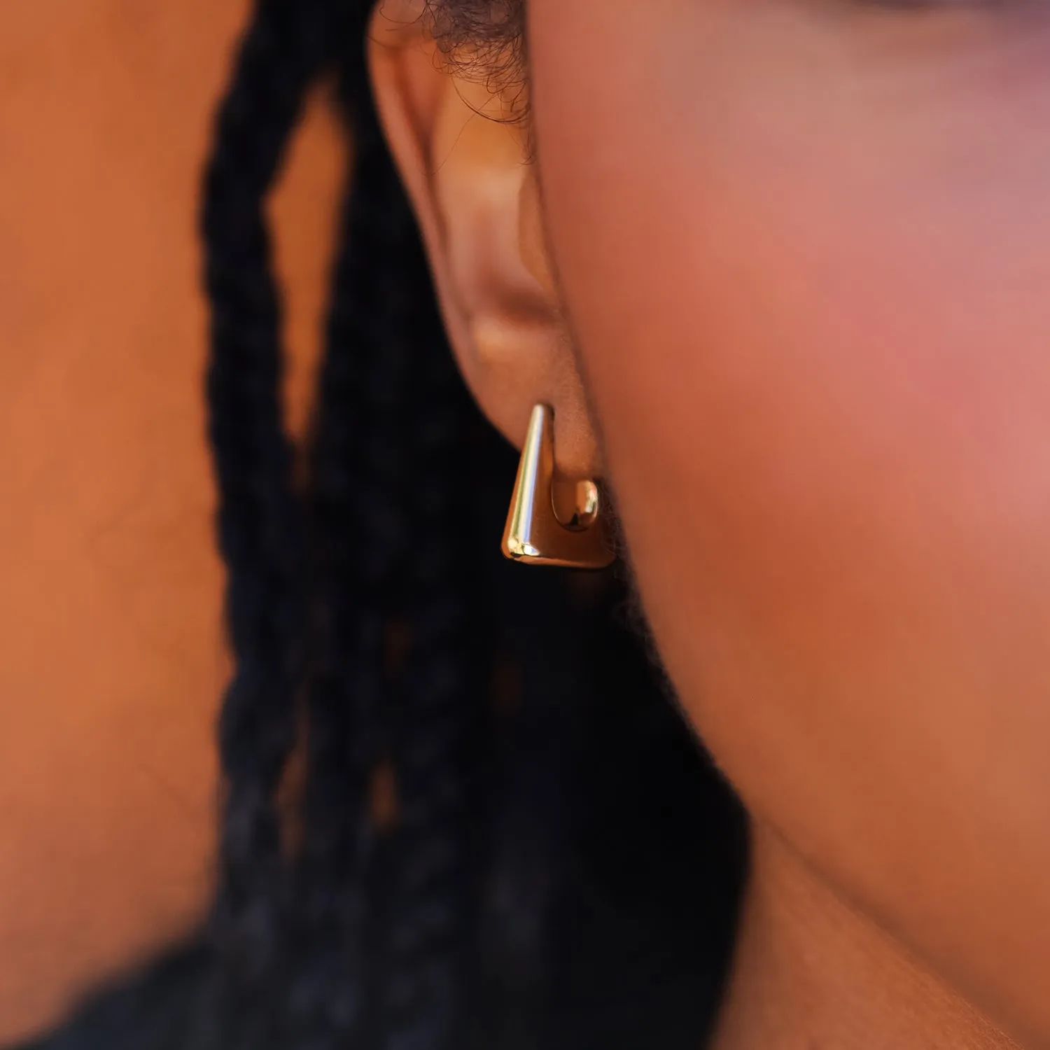 Mini Mezi Boxed Hoop Earrings