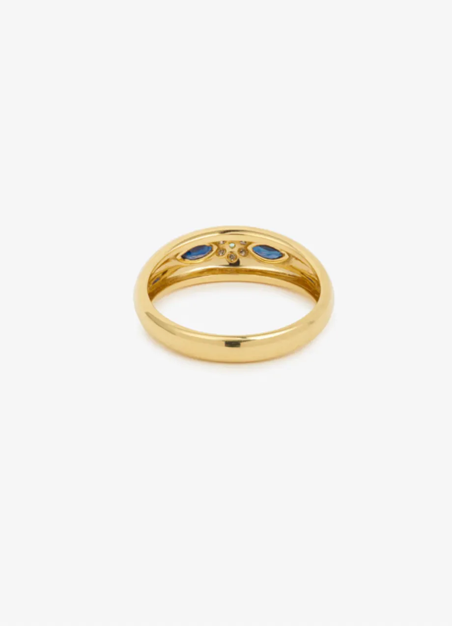 Miniflower Bague 2 - Bleue (By Special Order)