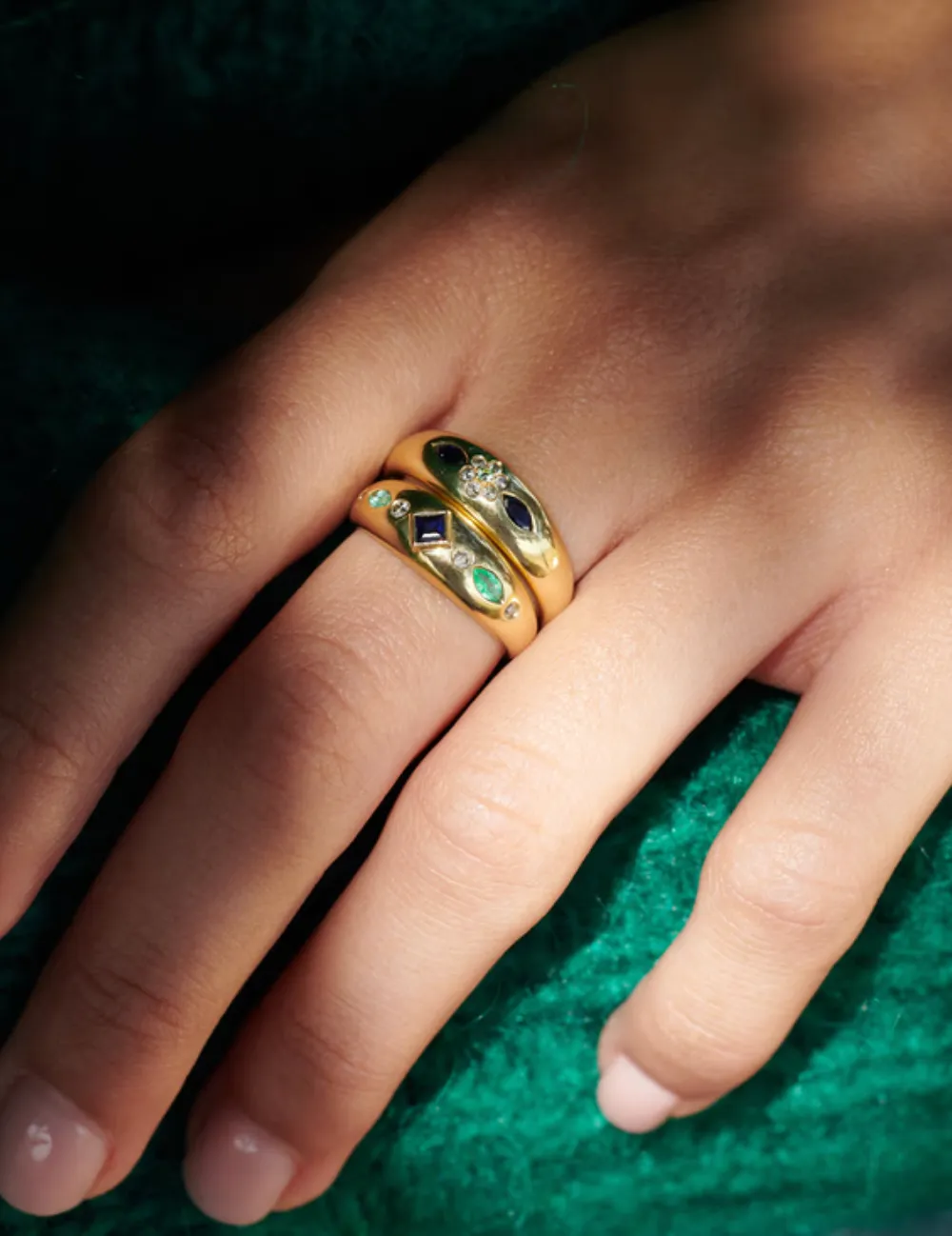 Miniflower Bague 2 - Bleue (By Special Order)