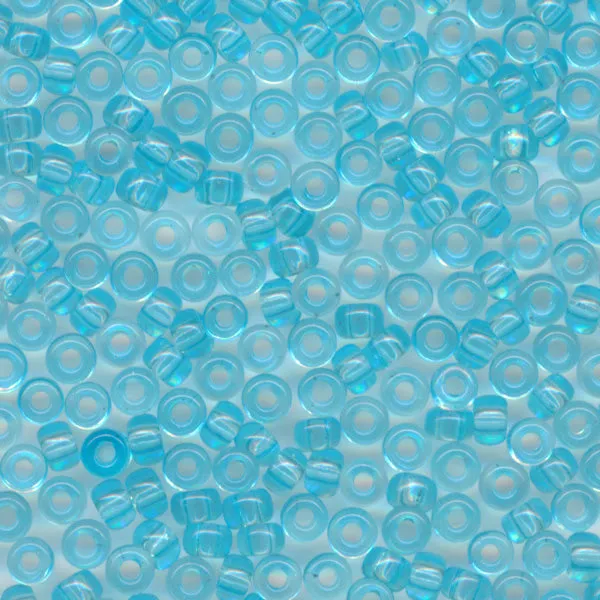 MIYUKI Round Rocaille Seed Beads #148 Aqua (Transparent)
