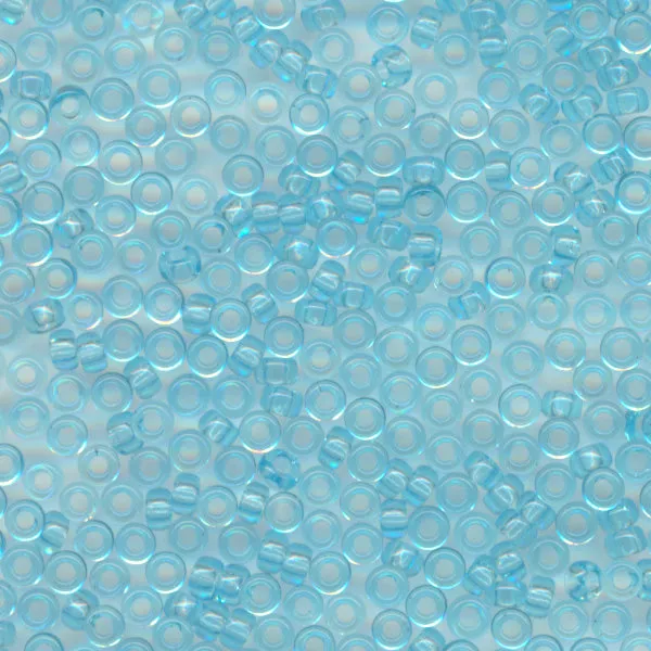 MIYUKI Round Rocaille Seed Beads #148 Aqua (Transparent)