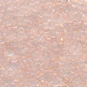 MIYUKI Round Rocaille Seed Beads #155 Peach (Transparent)