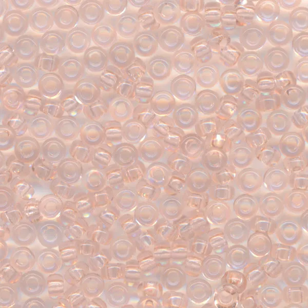 MIYUKI Round Rocaille Seed Beads #155 Peach (Transparent)