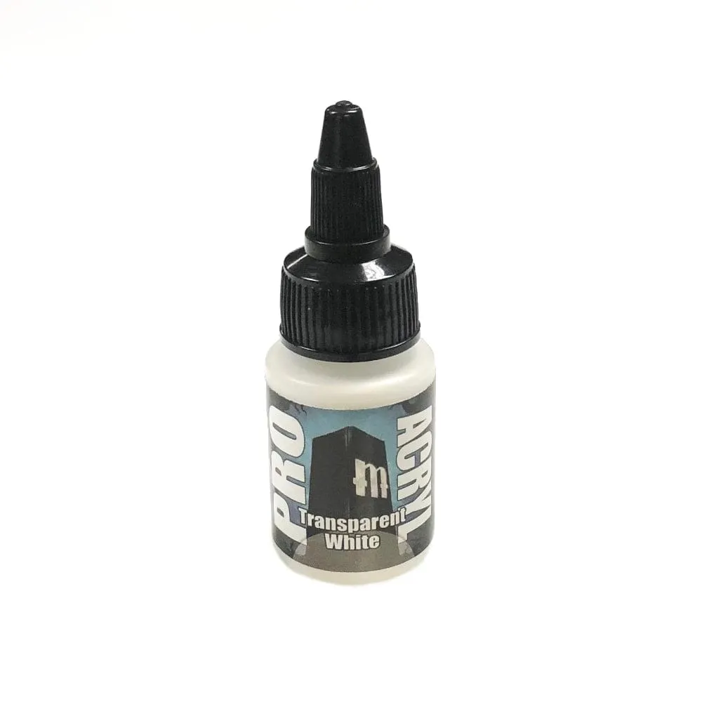Monument Hobbies Pro Acryl Paint Set #2 - Transparents - 9 Colors