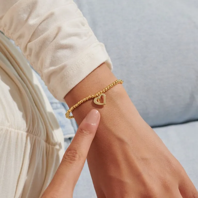 Mother's Day From The Heart Gift Box 'Love You Mom' Bracelet