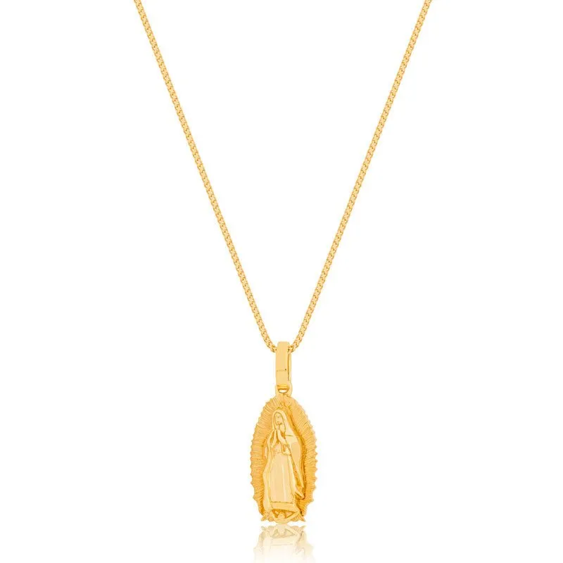 Nano Lady of Guadalupe Piece (Solid Gold)
