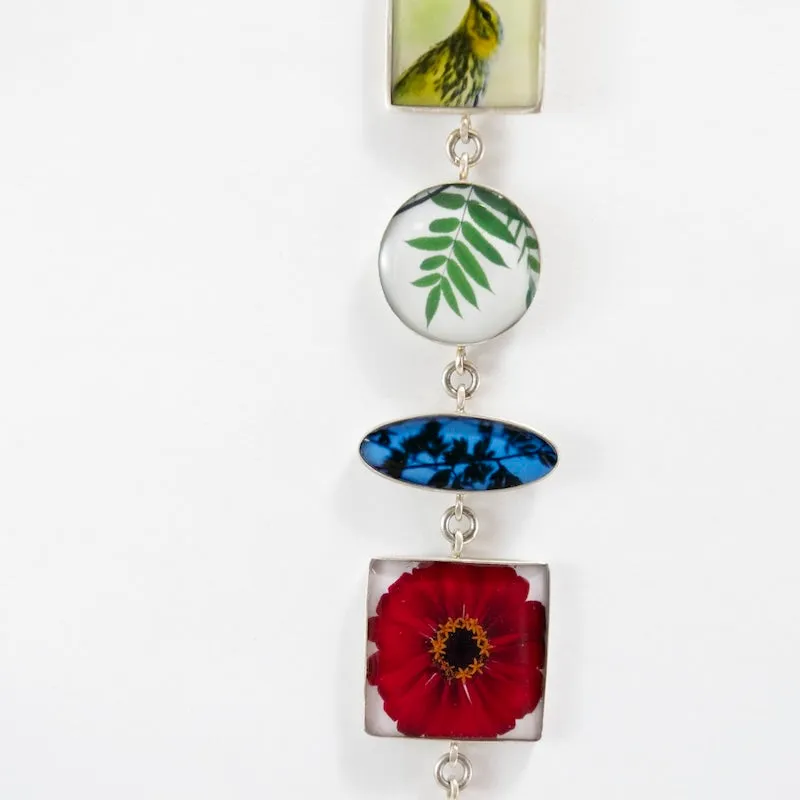 Nature Bracelet in Jeweler's Resin & Sterling Silver
