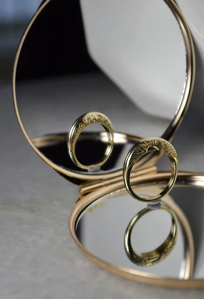 Night and Day Two Sided Ring