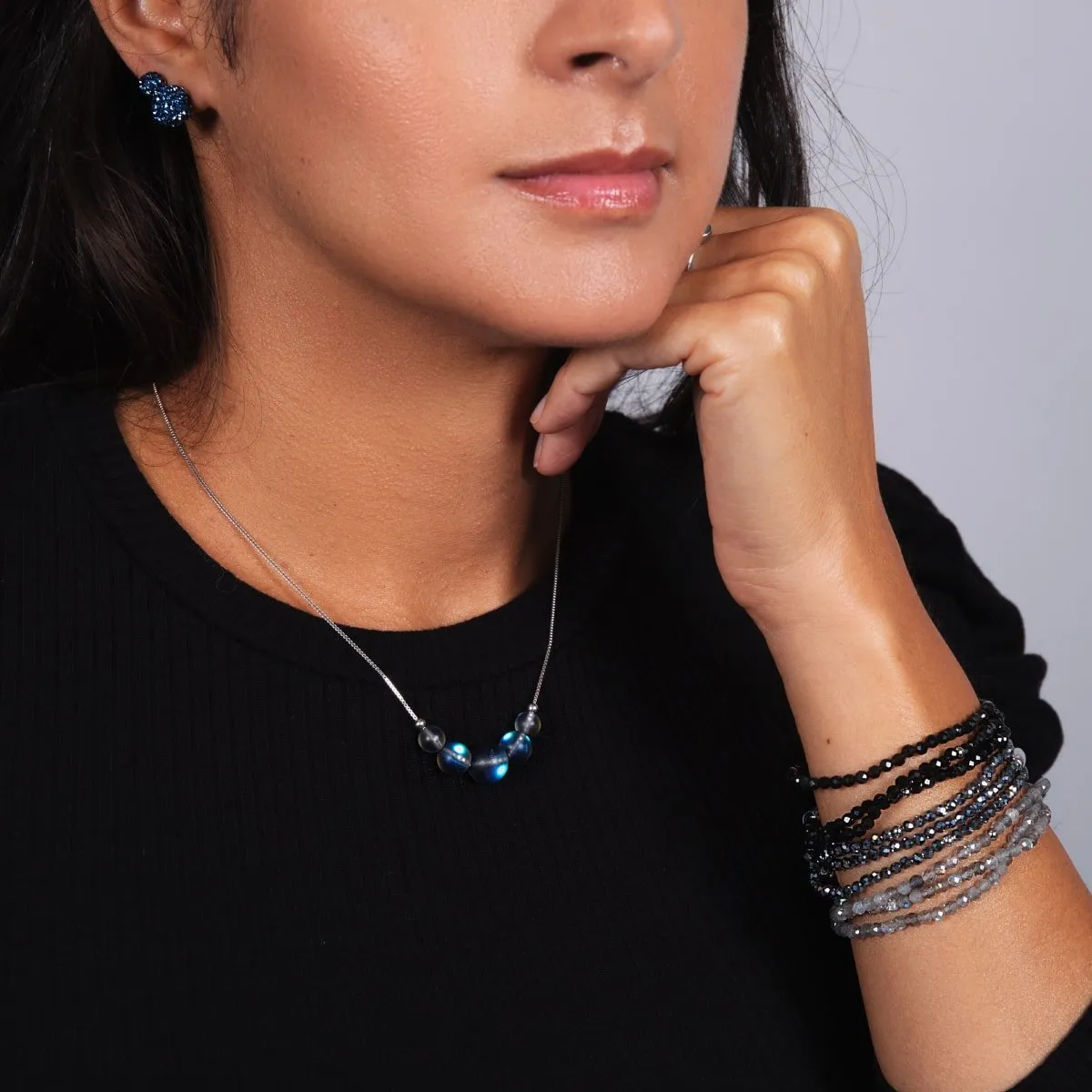 Obsidian | .925 Sterling Silver | Gemstone Wrap