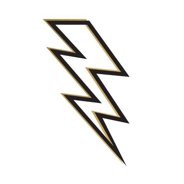 Old School Lightning Bolt