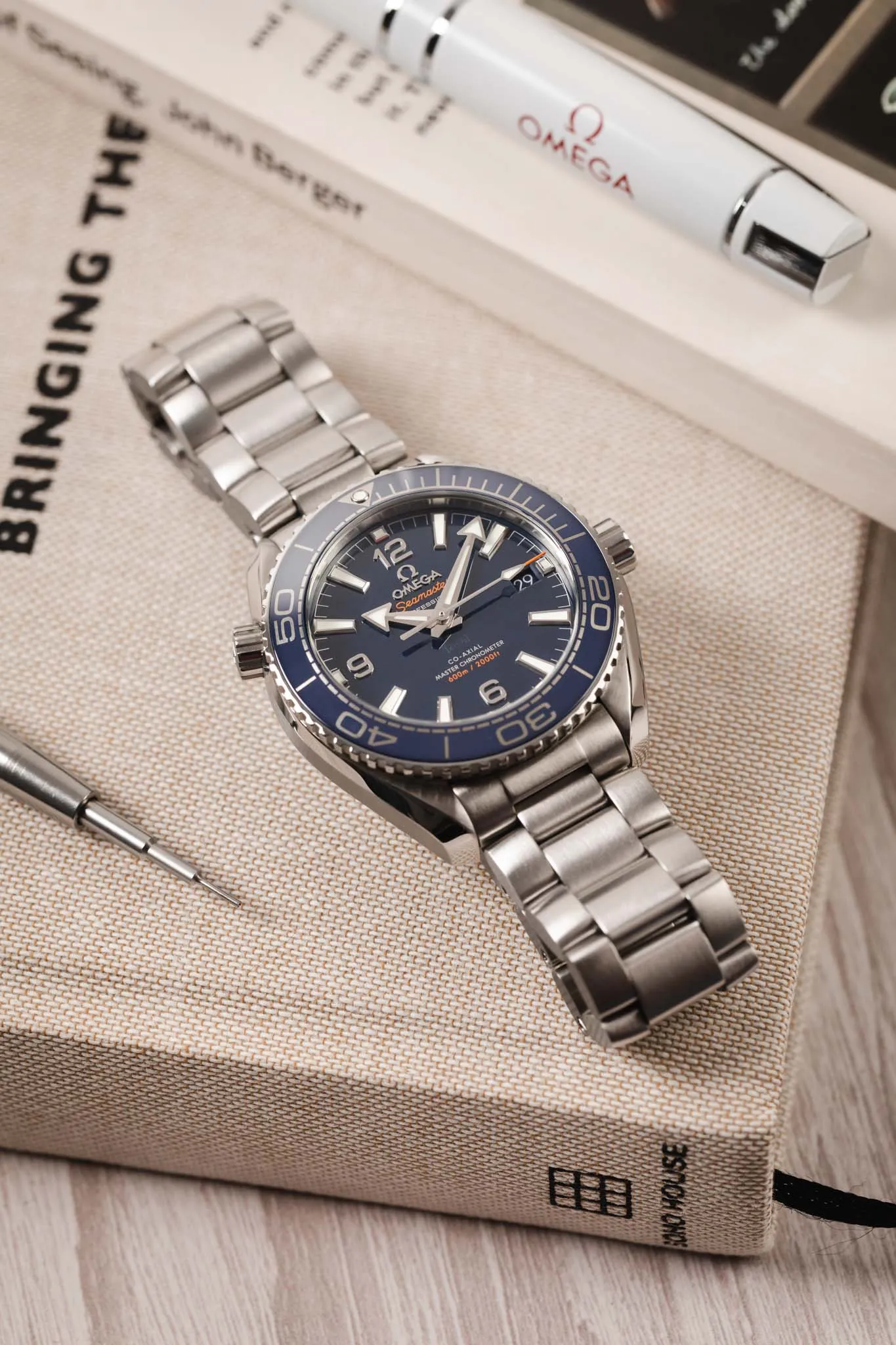 OMEGA Seamaster Planet Ocean 39.5mm - Blue