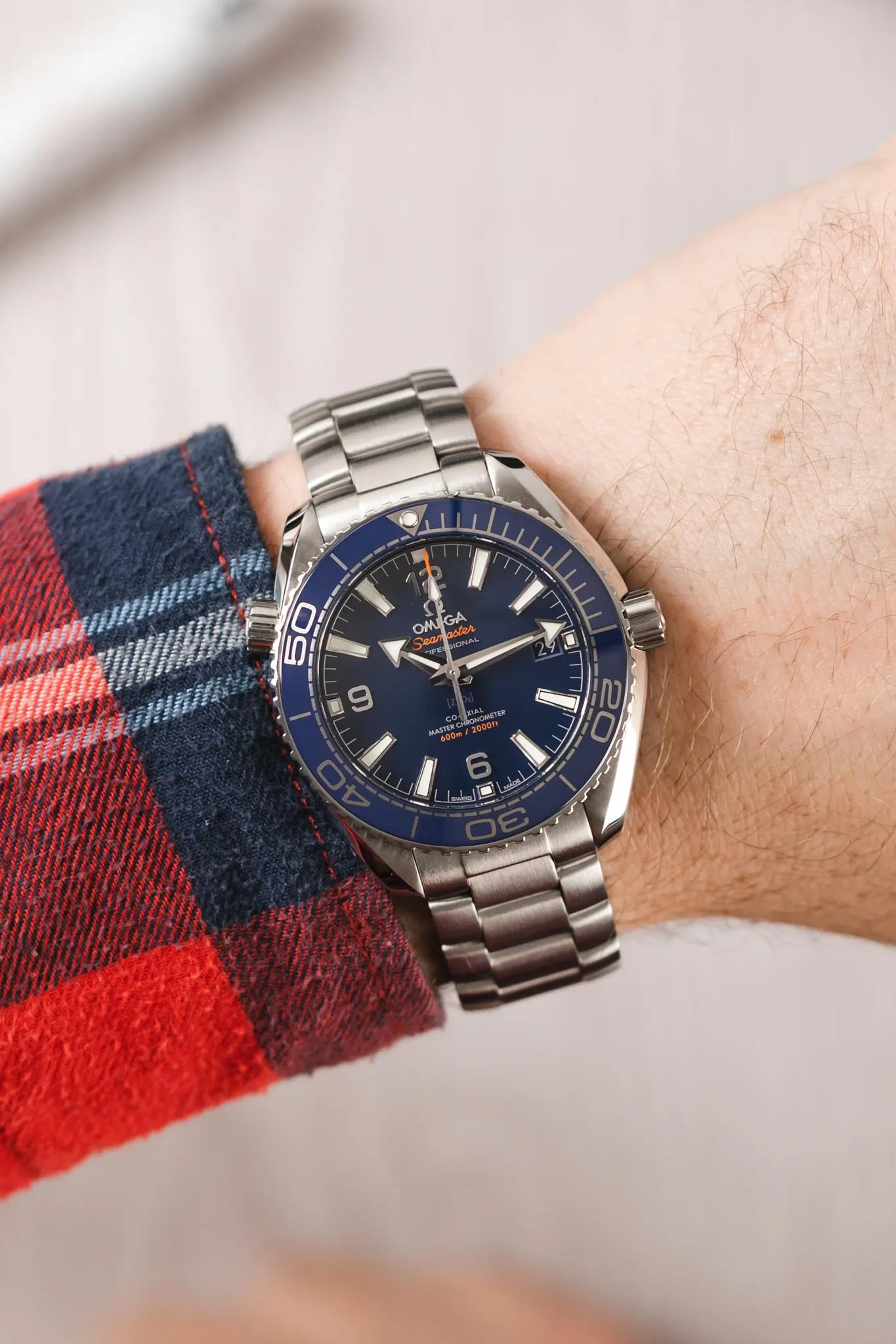 OMEGA Seamaster Planet Ocean 39.5mm - Blue