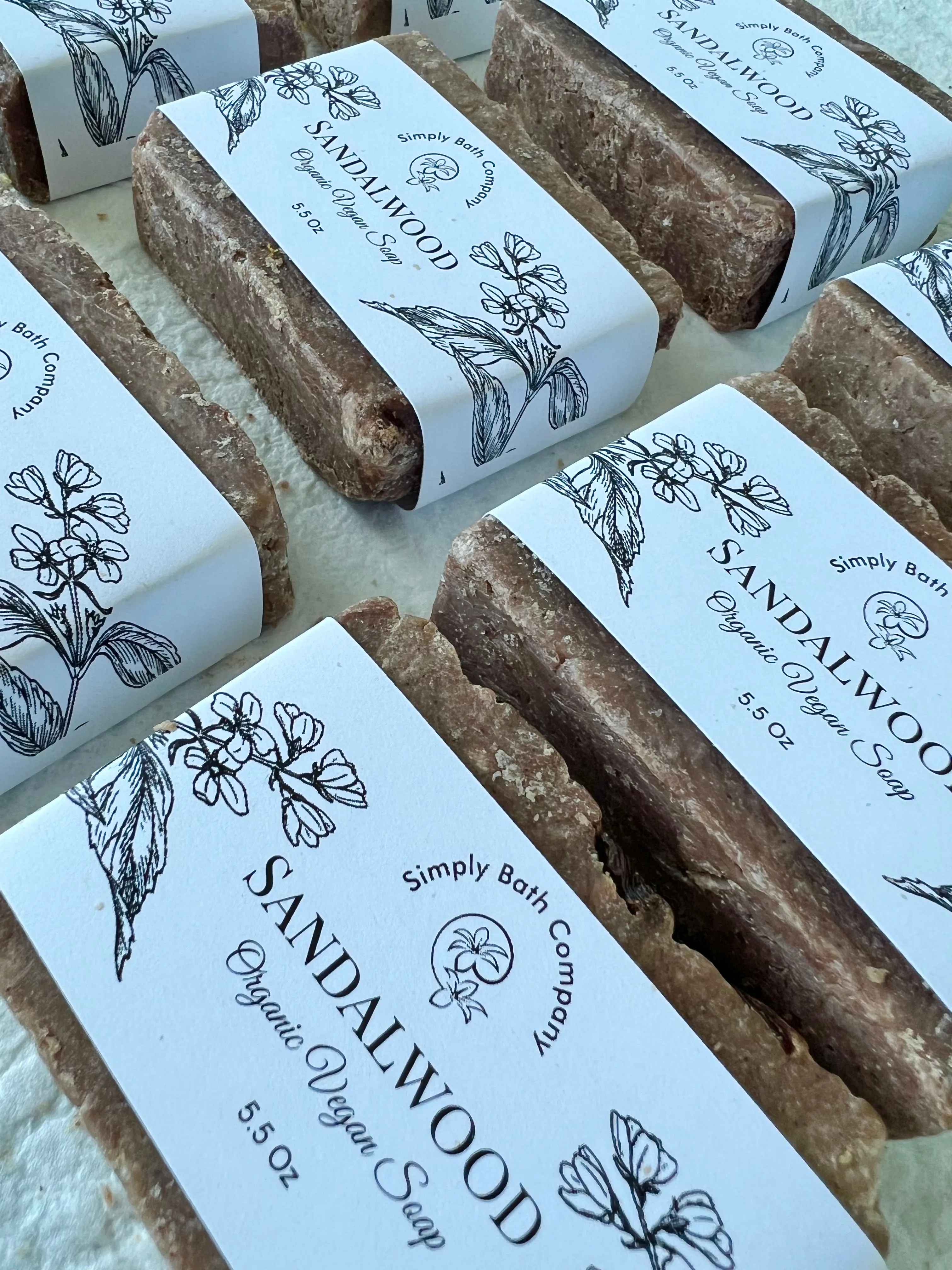 Organic Sandalwood Body Bar