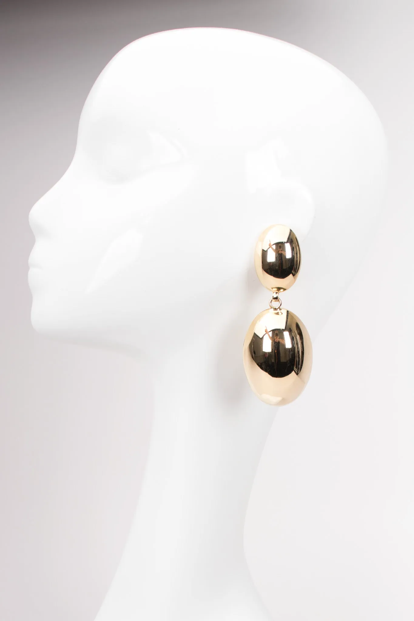 Oval Drop Earrings