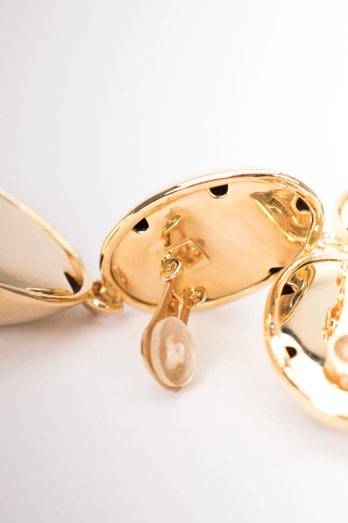 Oval Drop Earrings