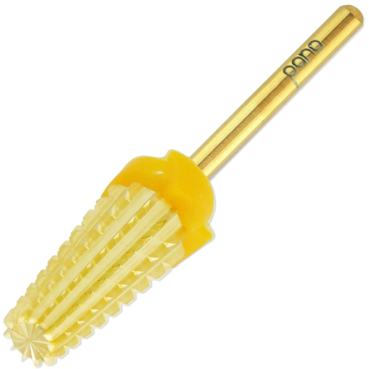 PANA Nail Carbide 5 in 1 Bit - Two Way Rotate use for Both Left and Right Handed - Fast remove Acrylic or Hard Gel - 3/32" Shank - Manicure, Nail Art, Drill Machine (Fine - F, Black)