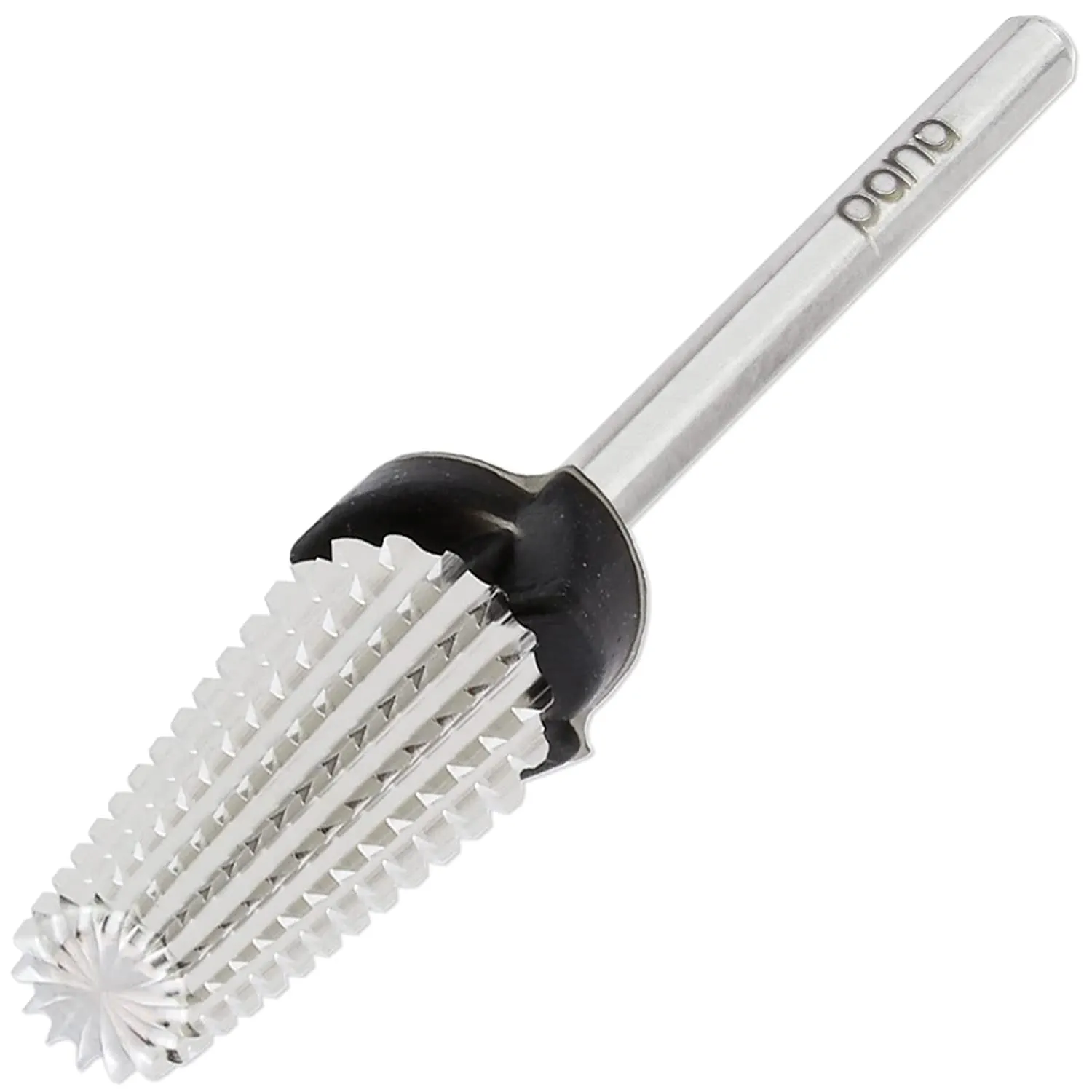 PANA Nail Carbide 5 in 1 Bit - Two Way Rotate use for Both Left and Right Handed - Fast remove Acrylic or Hard Gel - 3/32" Shank - Manicure, Nail Art, Drill Machine (Fine - F, Black)