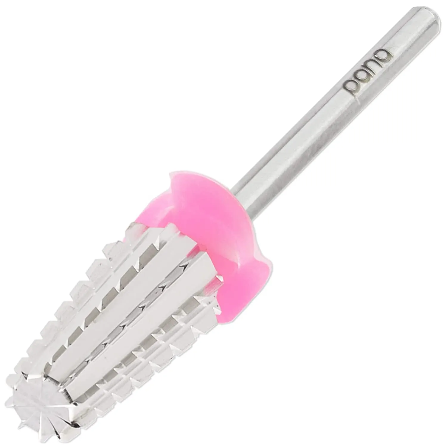 PANA Nail Carbide 5 in 1 Bit - Two Way Rotate use for Both Left and Right Handed - Fast remove Acrylic or Hard Gel - 3/32" Shank - Manicure, Nail Art, Drill Machine (Fine - F, Black)