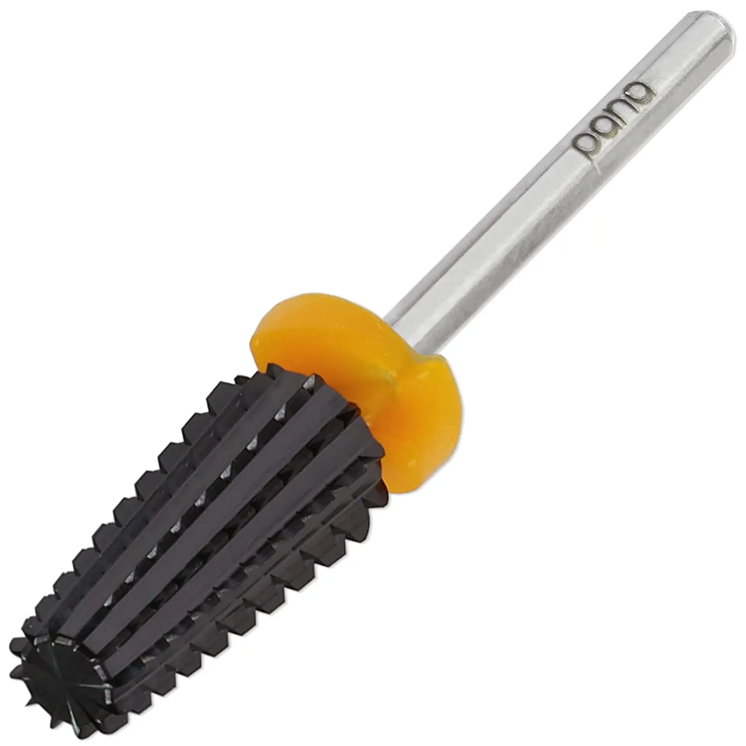 PANA Nail Carbide 5 in 1 Bit - Two Way Rotate use for Both Left and Right Handed - Fast remove Acrylic or Hard Gel - 3/32" Shank - Manicure, Nail Art, Drill Machine (Fine - F, Black)