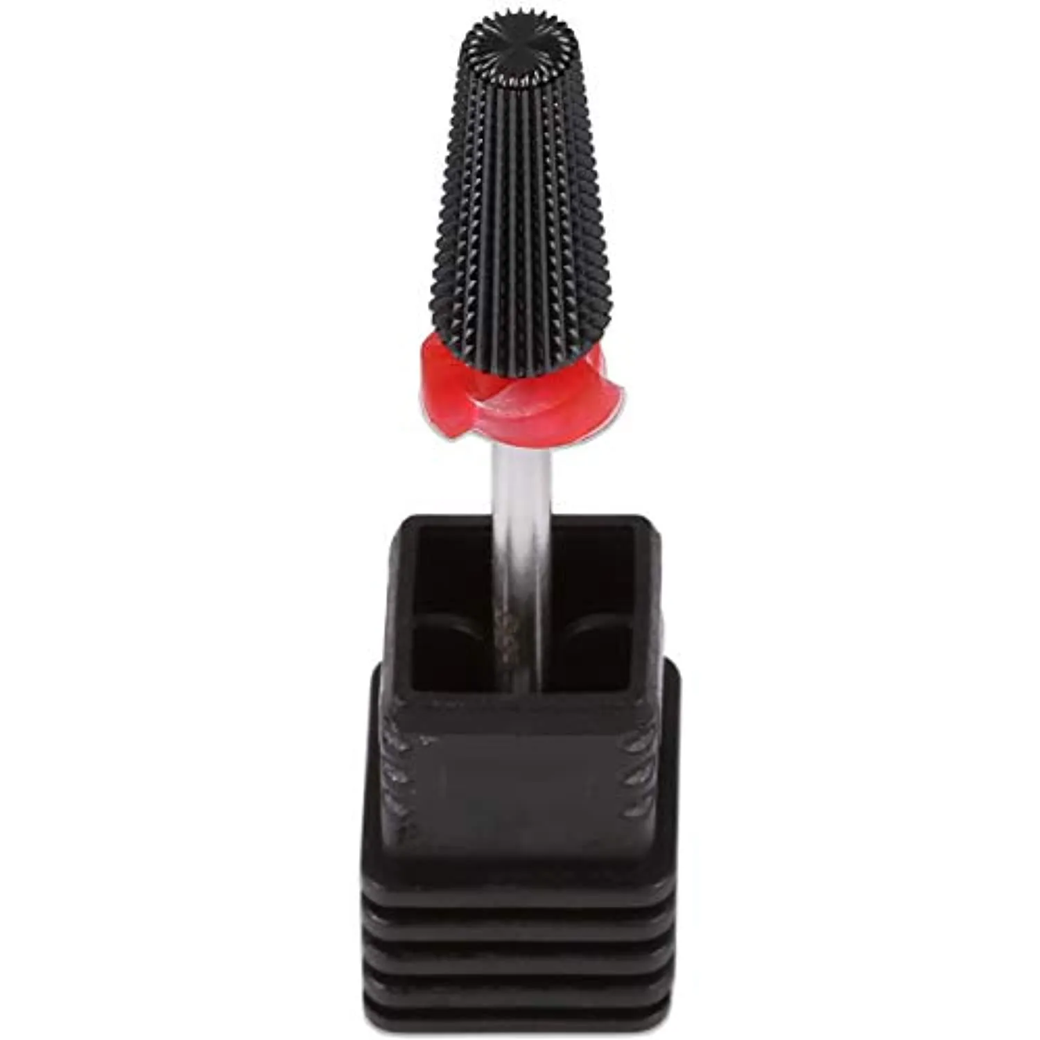 PANA Nail Carbide 5 in 1 Bit - Two Way Rotate use for Both Left and Right Handed - Fast remove Acrylic or Hard Gel - 3/32" Shank - Manicure, Nail Art, Drill Machine (Fine - F, Black)