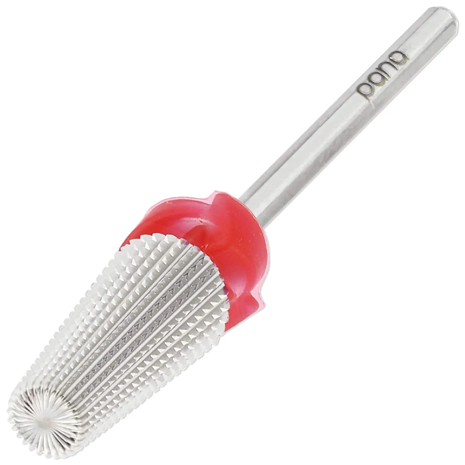 PANA Nail Carbide 5 in 1 Bit - Two Way Rotate use for Both Left and Right Handed - Fast remove Acrylic or Hard Gel - 3/32" Shank - Manicure, Nail Art, Drill Machine (Fine - F, Black)