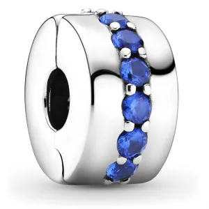 Pandora Blue Shining Line Clip