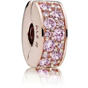 Pandora Rose Pink Shining Elegance Silicone Clip