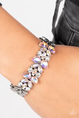 Paparazzi Glacial Gleam - Orange Cuff Bracelet
