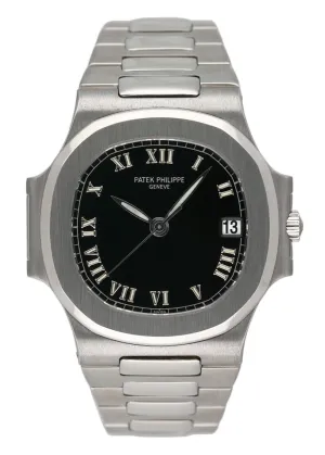 Patek Philippe Nautilus 3800/1A Black Dial Mens Watch With Archives
