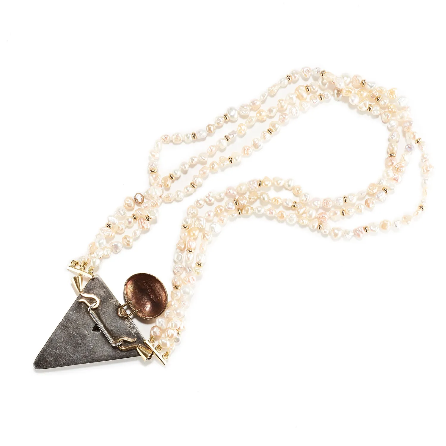Pearl and Agate Necklace