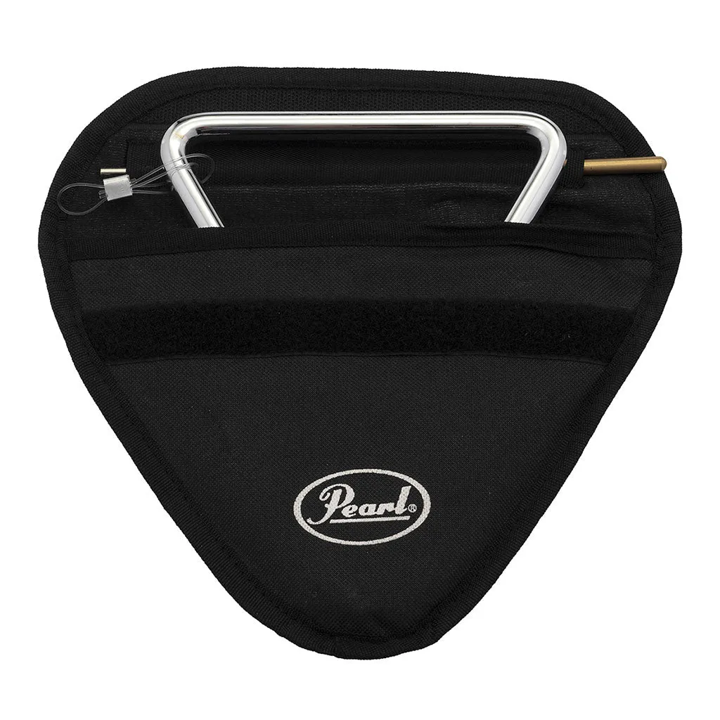 Pearl Triangle Elite Concert 6" w/ Beater & Case