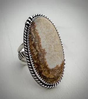 Picture Jasper Ring