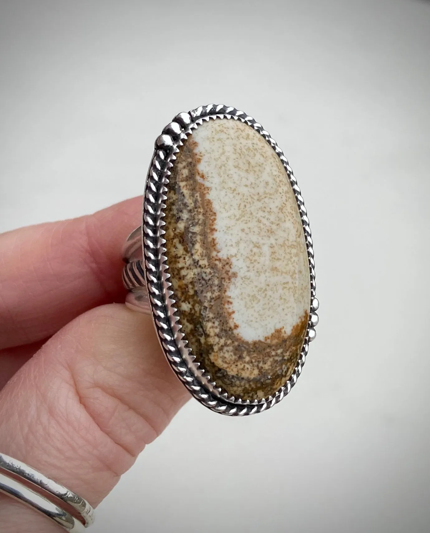 Picture Jasper Ring