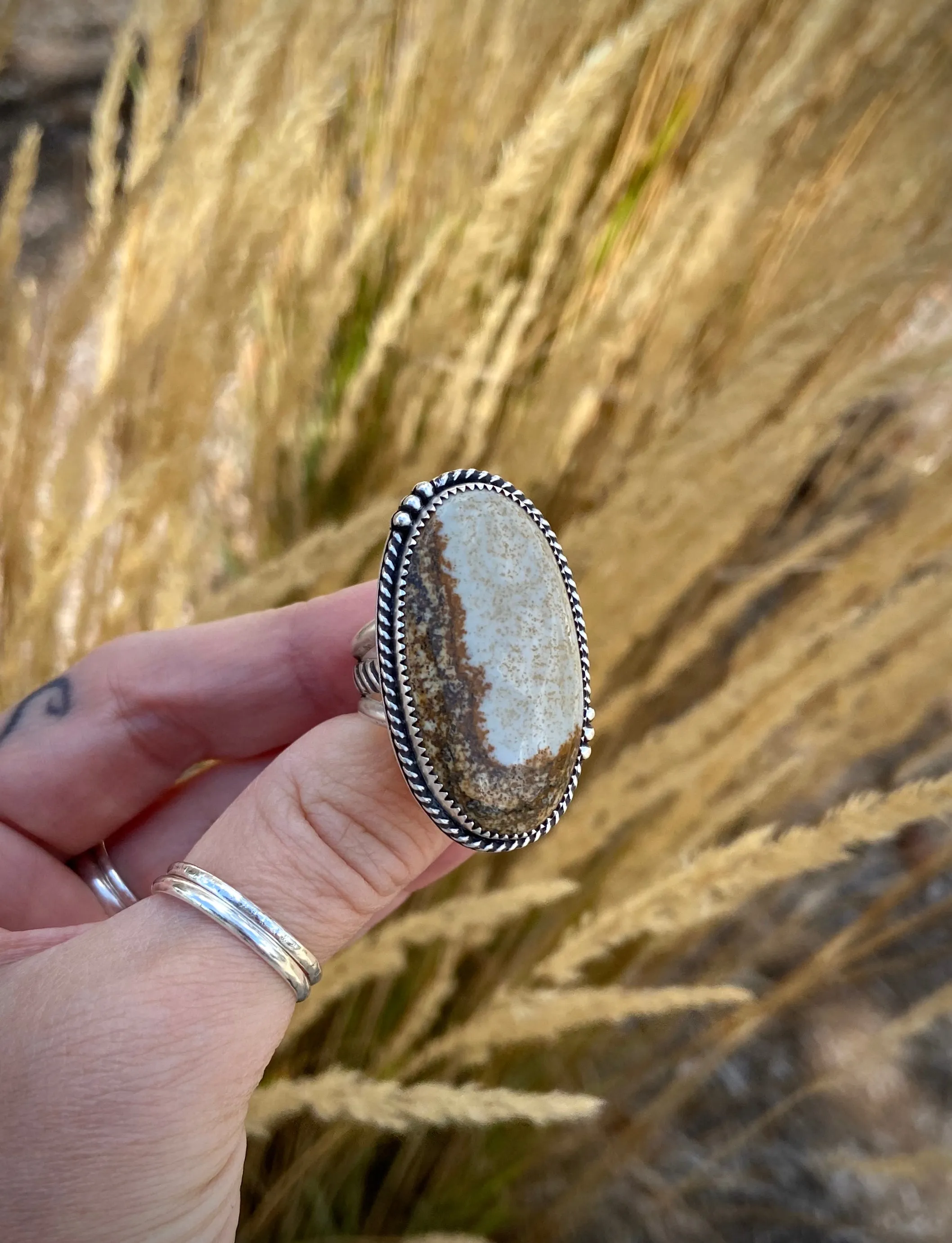 Picture Jasper Ring