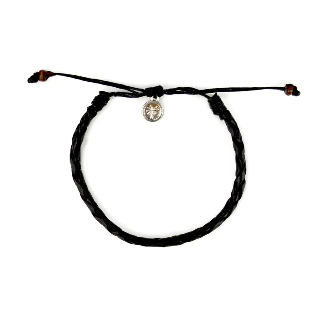 Pineapple Island Leather Bracelet