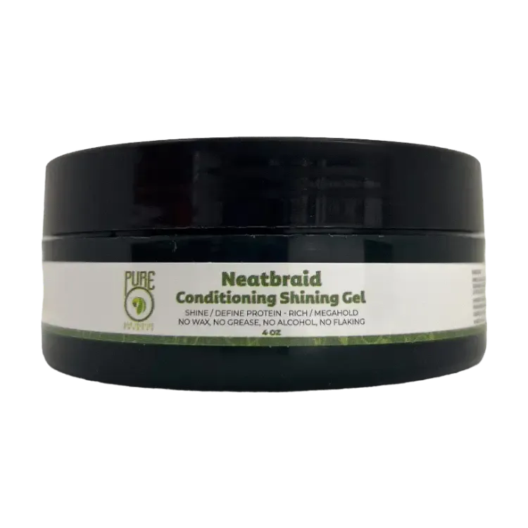 Pure O Natural NeatBraid Conditioning Shining Gel 4 oz