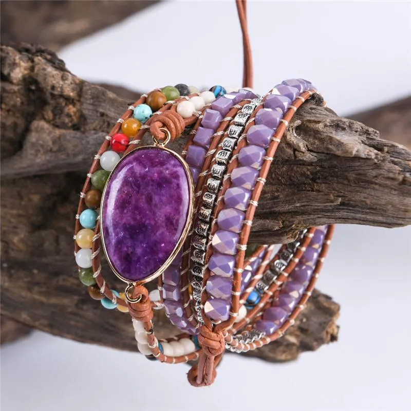Purple Galaxy Bracelet