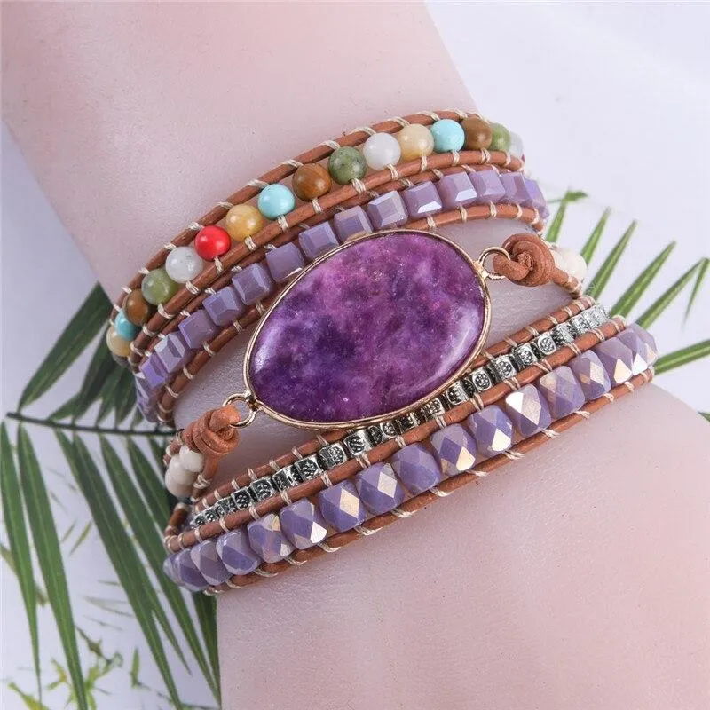 Purple Galaxy Bracelet