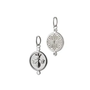 Queen Bee Charm with Sapphires