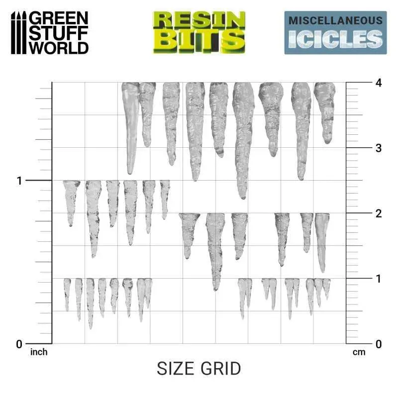 Resin Stalactites and Icicles