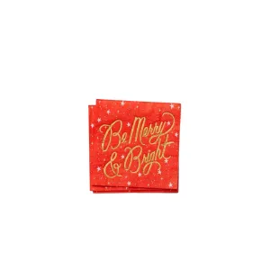 Rifle Paper Co. Be Merry & Bright Cocktail Napkins