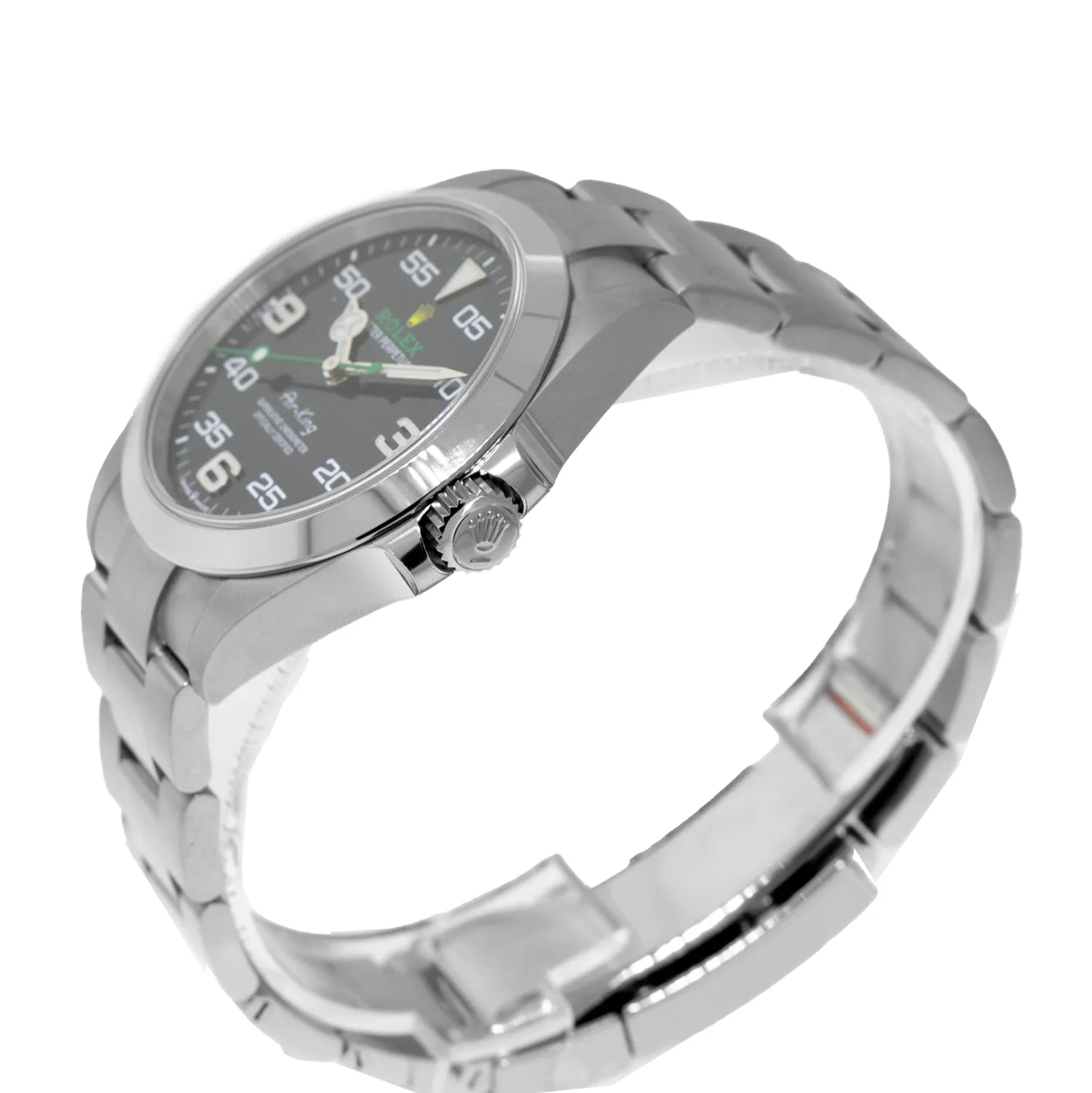 Rolex Air King 40mm Stainless Steel Black Arabic Dial & Smooth Bezel 126900