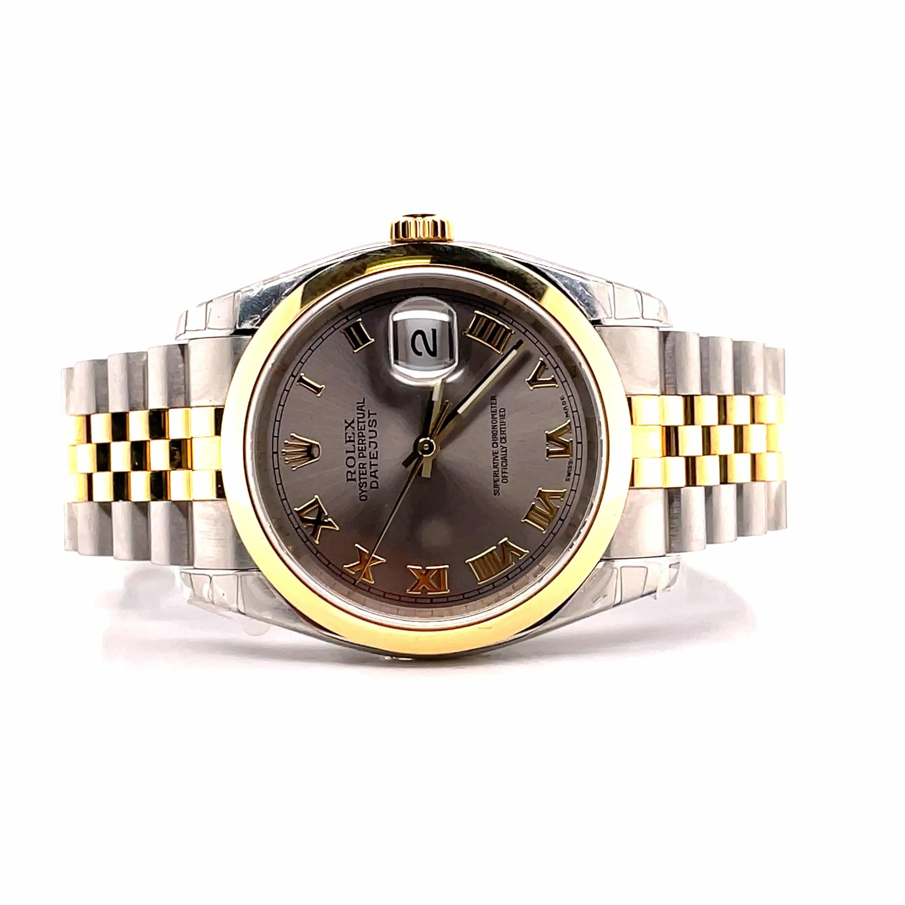 Rolex Datejust 116203 Jubilee 36mm Smooth Bezel Unworn